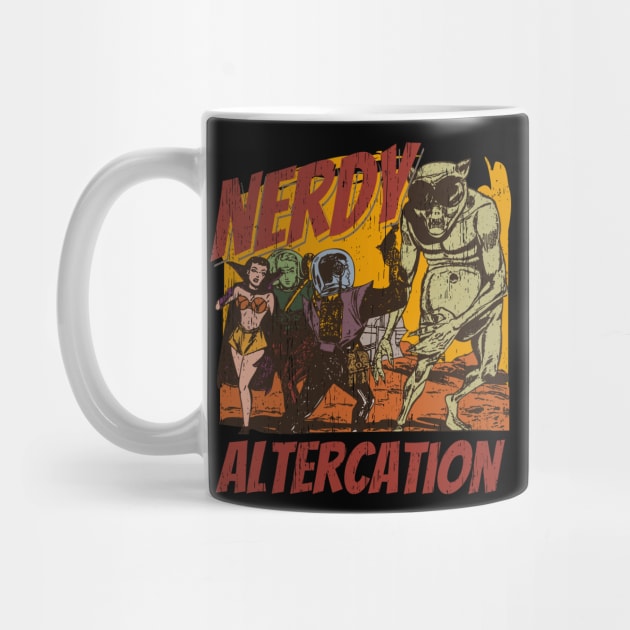 Nerdy altercation distressed worn out by SpaceWiz95